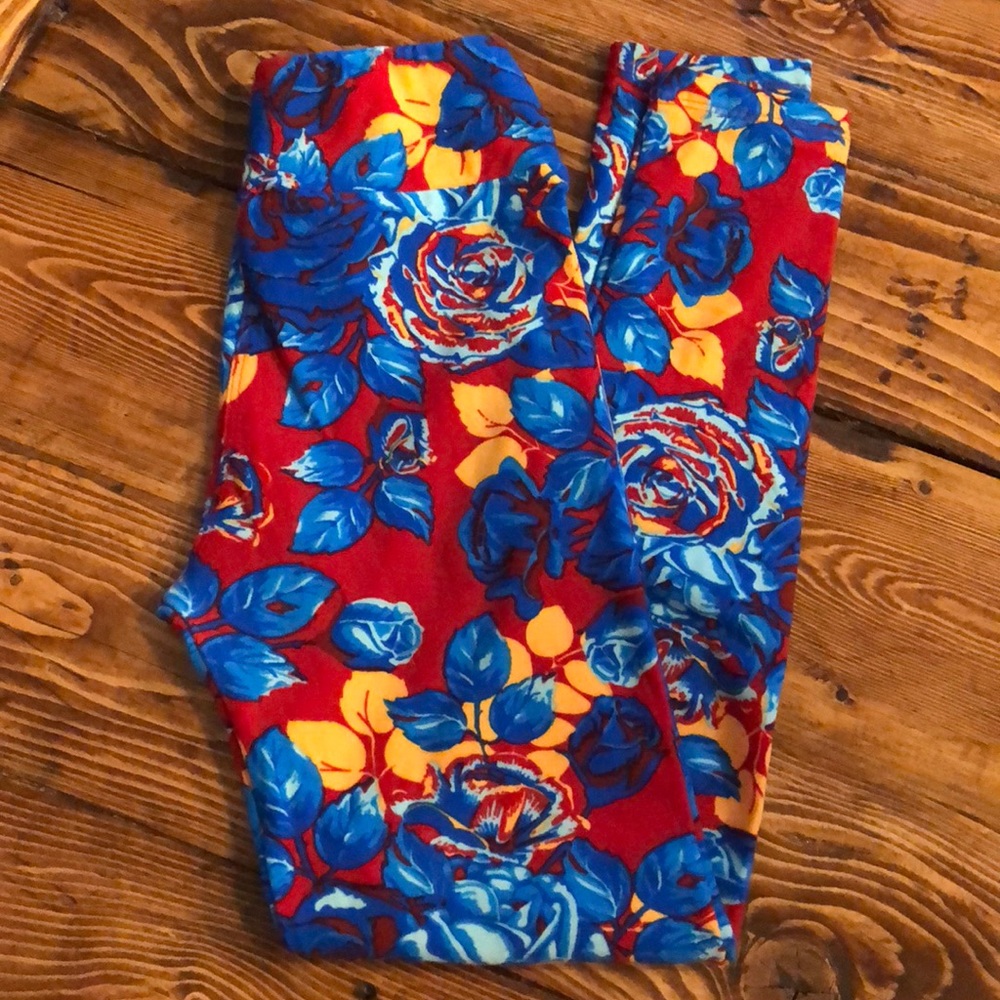LuLaRoe Floral Tween Leggings